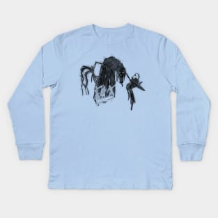 Three brothers tale with death Kids Long Sleeve T-Shirt